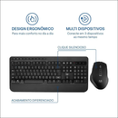 Kit Teclado e Mouse Sem Fio CS1200 - MULTI TC301